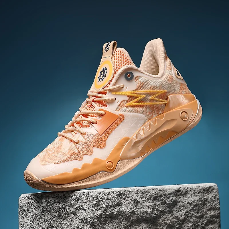 Мужские баскетбольные кроссовки высокого качества для женщин, трендовые светоотражающие кроссовки MD, противоскользящая резиновая подошва, уличная тренировочная обувь 
Мужские баскетбольные кроссовки высокого качества для женщин, трендовые светоотражающие кроссовки MD, противоскользящая резиновая подошва, уличная тренировочная обувь