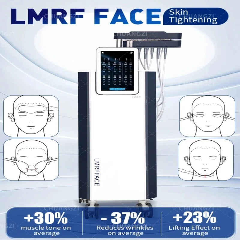 LMRFFACE Wrinkle Removal Anti-aging Microcurrent Facial Lifting Skin Tightening Emrf Facial Machine Activate Collagen Beautify
LMRFFACE Wrinkle Removal Anti-aging Microcurrent Facial Lifting Skin Tightening Emrf Facial Machine Activate Collagen Beautify