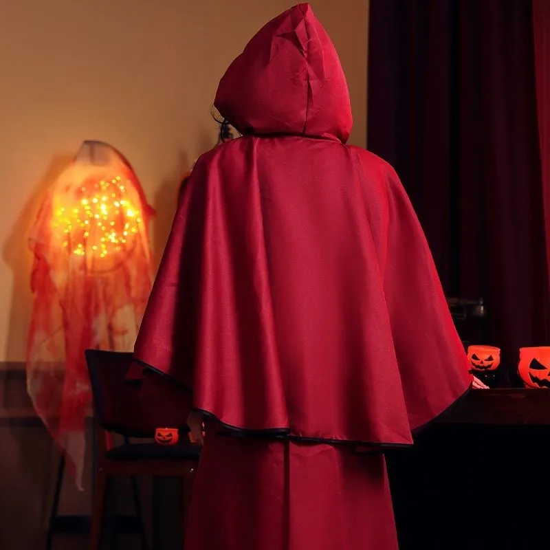 Halloween Dual-color Robe Cape Game Role-playing Costume Women's Ethnic Stage Clothing Spring 2026 New Arrival
Halloween Dual-color Robe Cape Game Role-playing Costume Women's Ethnic Stage Clothing Spring 2026 New Arrival