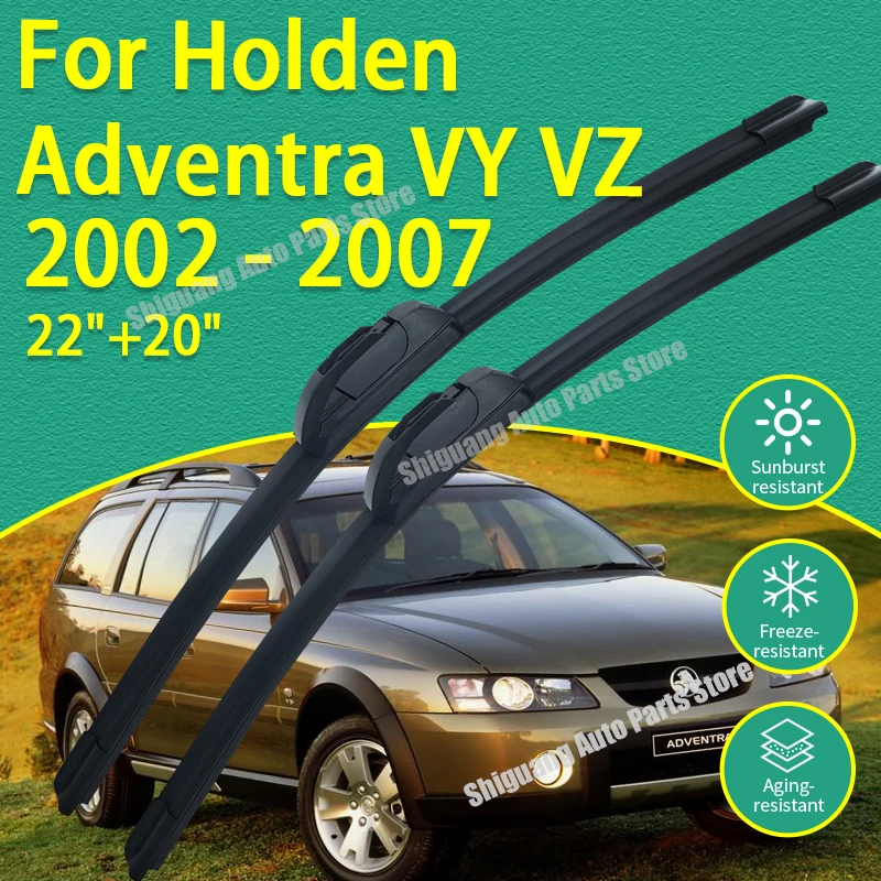 Front Silicone Coating Wipers for Holden Adventra VY VZ 2002 - 2007 Car Wiper Windshield Windscreen Blades Accessories 2003 2004
Front Silicone Coating Wipers for Holden Adventra VY VZ 2002 - 2007 Car Wiper Windshield Windscreen Blades Accessories 2003 2004