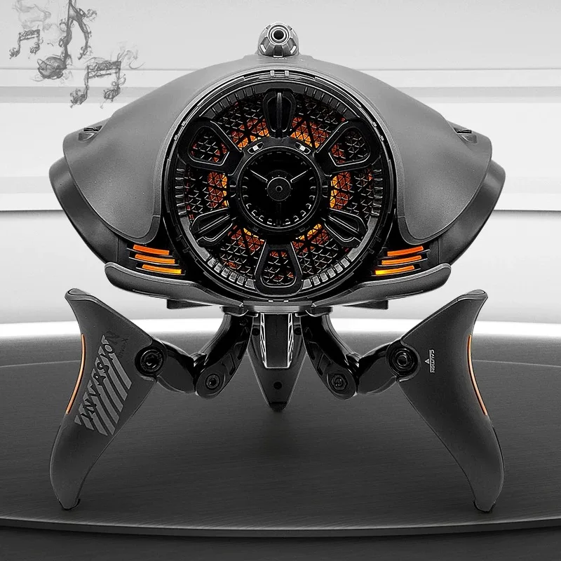 Species invasion wireless Bluetooth speaker, alien-style futuristic high-end desktop computer audio subwoofer speaker
Species invasion wireless Bluetooth speaker, alien-style futuristic high-end desktop computer audio subwoofer speaker