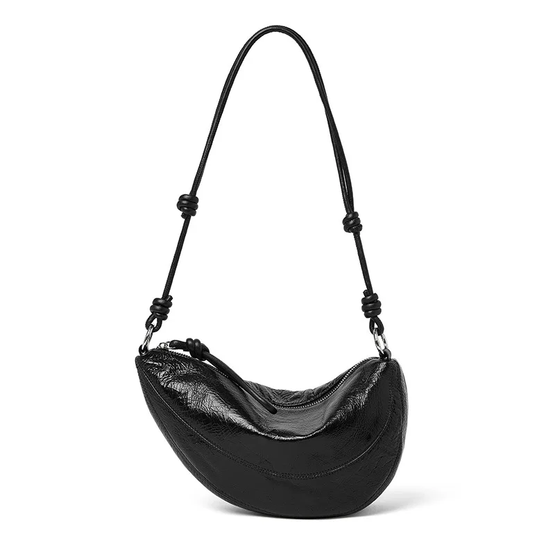 Genuine leather dumpling bag 2025 new niche design head layer oil wax cowhide casual lazy women's one-shoulder crossbody bag
Genuine leather dumpling bag 2025 new niche design head layer oil wax cowhide casual lazy women's one-shoulder crossbody bag