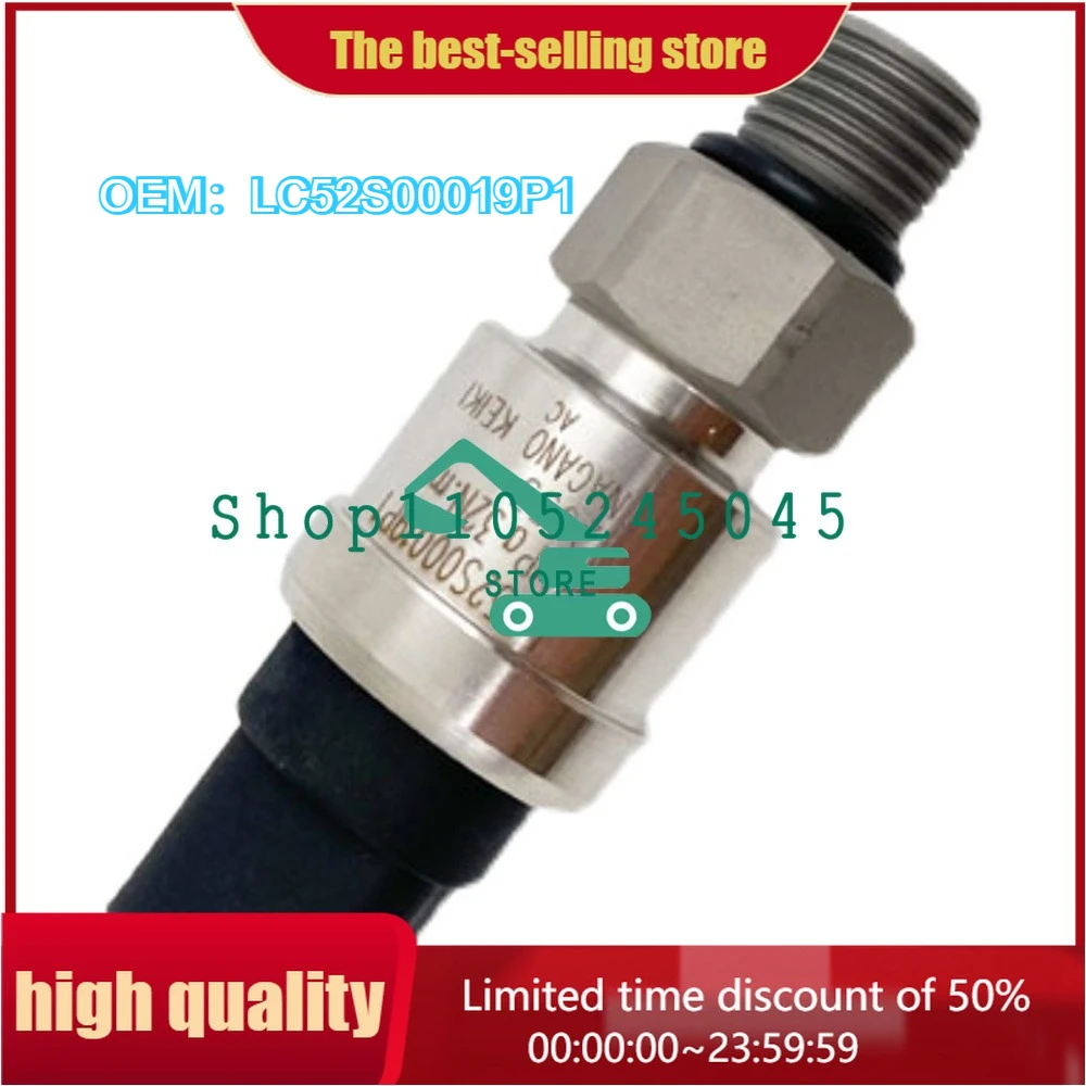 Excavator parts LC52S00019P1 for SK200/210/230/250/260-6-6E hydraulic pump low pressure sensor 19P1
Excavator parts LC52S00019P1 for SK200/210/230/250/260-6-6E hydraulic pump low pressure sensor 19P1