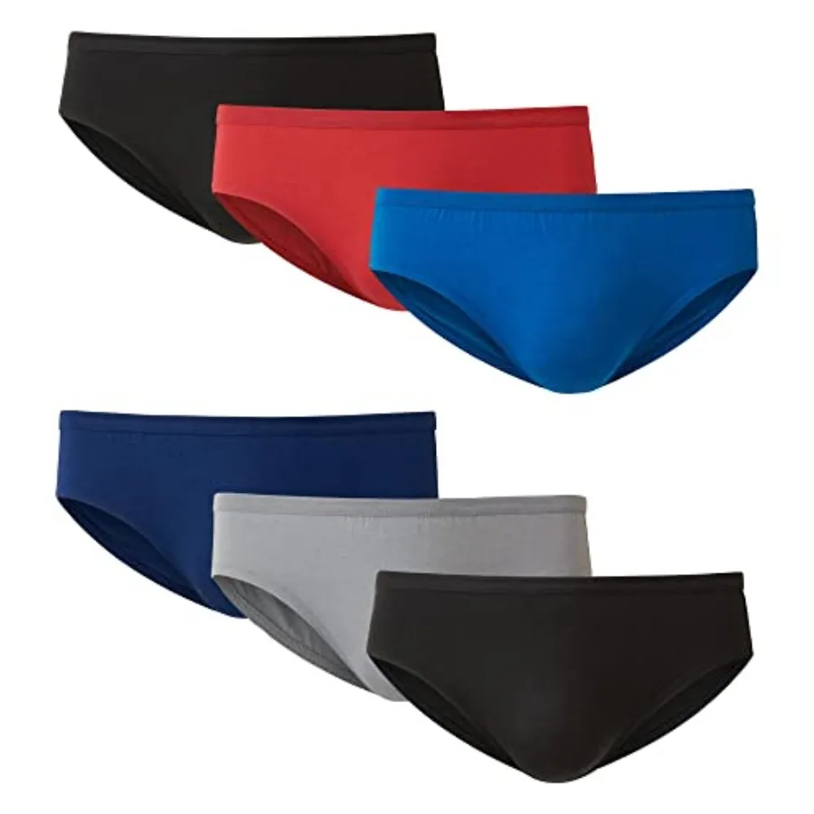 Men's Bikini Underwear Pack, 6-Pack, Sexy Men's Underwear, Ultra-Soft Stretch Cotton Bikini Briefs, Wicking
Men's Bikini Underwear Pack, 6-Pack, Sexy Men's Underwear, Ultra-Soft Stretch Cotton Bikini Briefs, Wicking