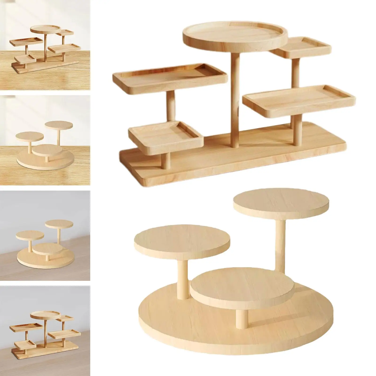 Display Riser Multi Layer Rack Ornament Decoration Counter Top Display Shelf Wood Shelf for Home Restaurant Livingroom Party
Display Riser Multi Layer Rack Ornament Decoration Counter Top Display Shelf Wood Shelf for Home Restaurant Livingroom Party