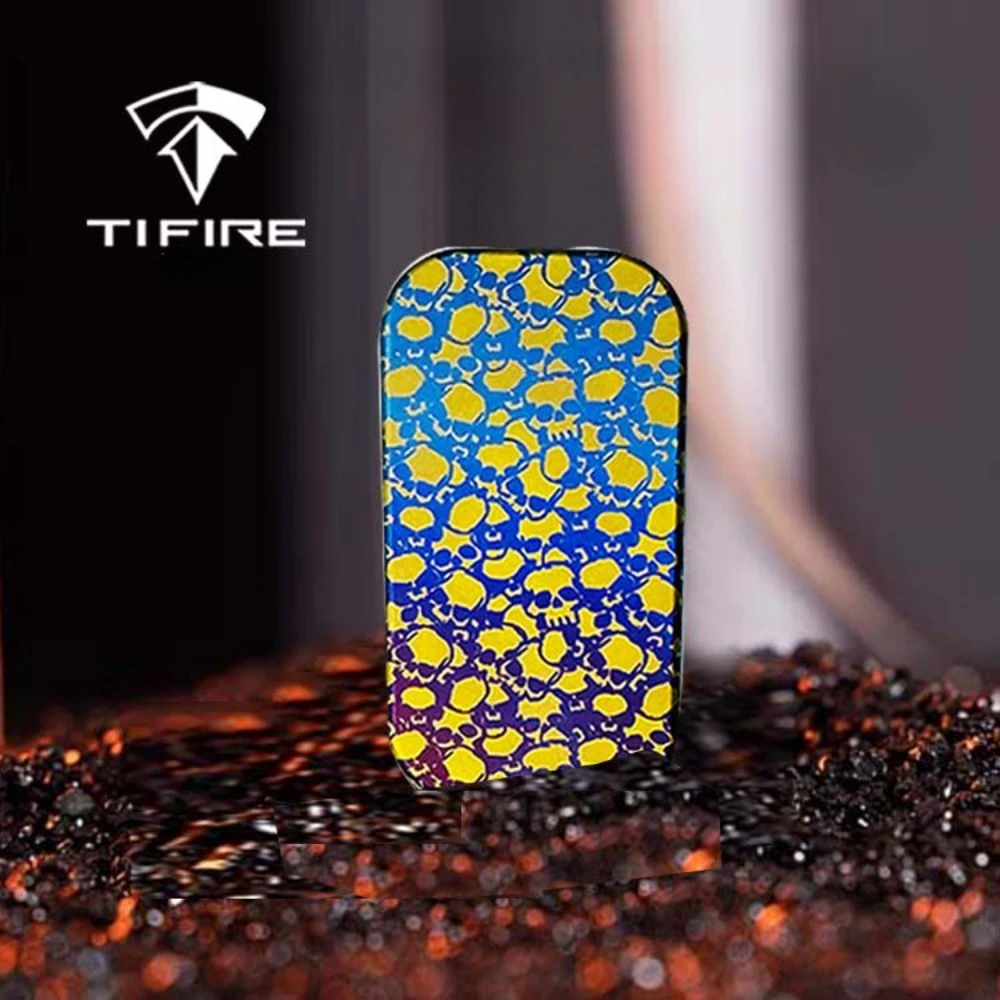 TiFire EDC New Skull Titanium Alloy Dingding Mechanical Metal Direct-Push Fingertip Card Decompression Toy
TiFire EDC New Skull Titanium Alloy Dingding Mechanical Metal Direct-Push Fingertip Card Decompression Toy