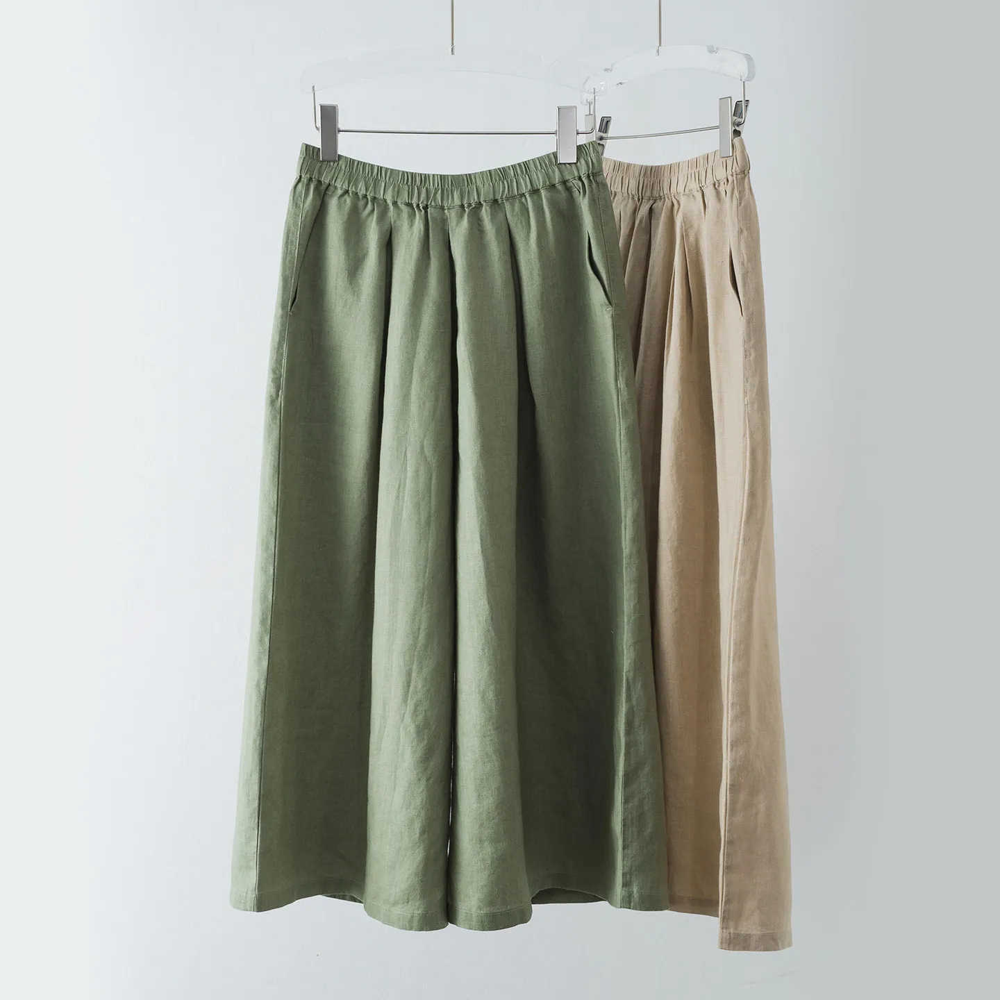 Dave&Di Eight Inch Wide Leg Pants Made Of Hemp Elastic Waistband And Drawstring Simple And Artistic Relaxed And Casual Pant
Dave&Di Eight Inch Wide Leg Pants Made Of Hemp Elastic Waistband And Drawstring Simple And Artistic Relaxed And Casual Pant
