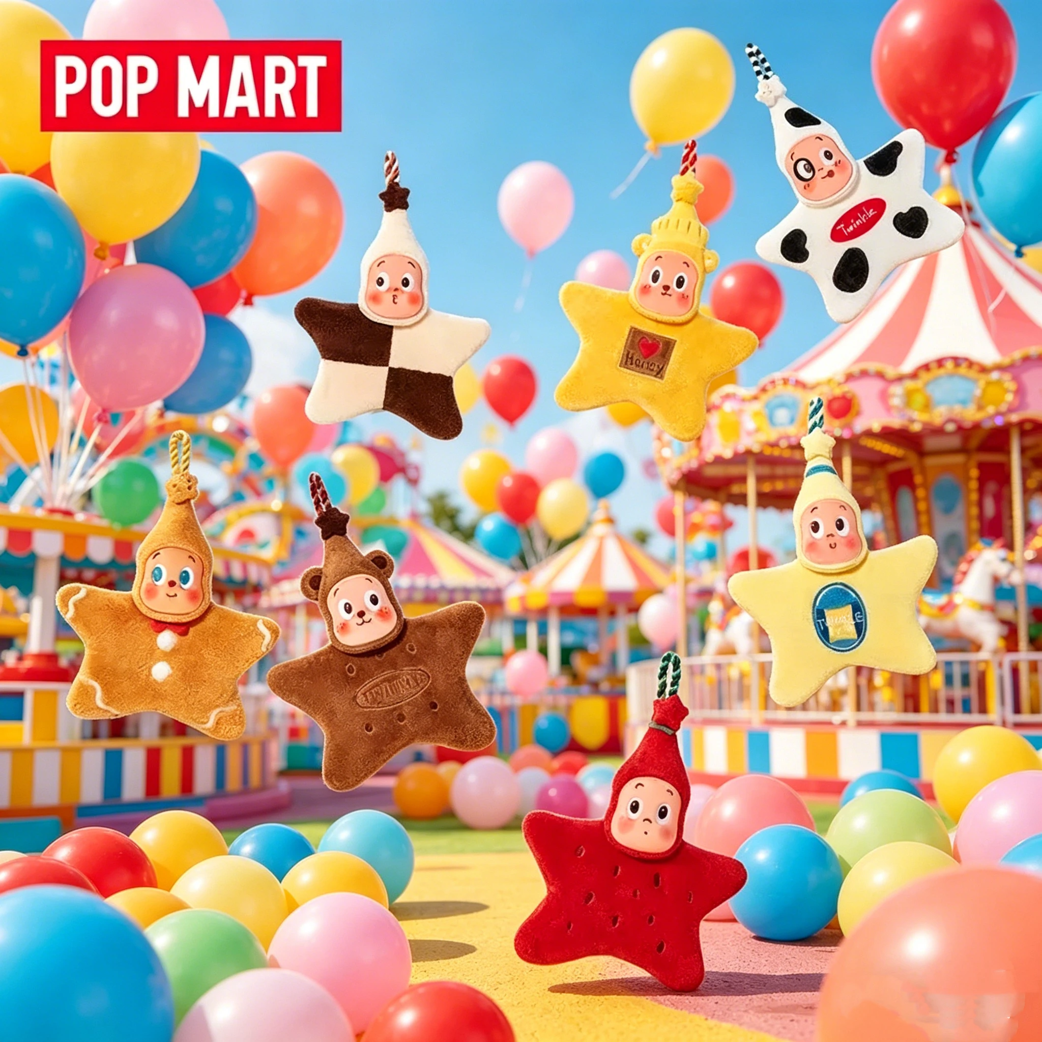 POPMART Twinkle Twinkle Moon Gelato Series Blind Box Cute Doll Anime Figure Hand Towel Desktop Ornament Toy Guess Bag
POPMART Twinkle Twinkle Moon Gelato Series Blind Box Cute Doll Anime Figure Hand Towel Desktop Ornament Toy Guess Bag