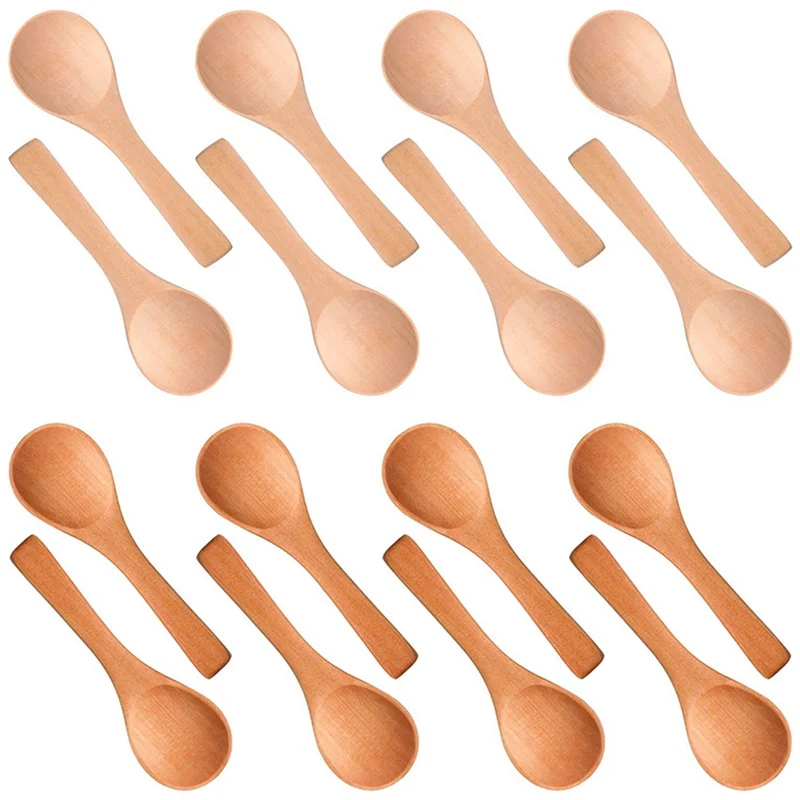 AA21-200 Pieces Of Small Wooden Spoon Mini Natural Spoon Wood Honey Teaspoon For Kitchen (Mixed Color)
AA21-200 Pieces Of Small Wooden Spoon Mini Natural Spoon Wood Honey Teaspoon For Kitchen (Mixed Color)