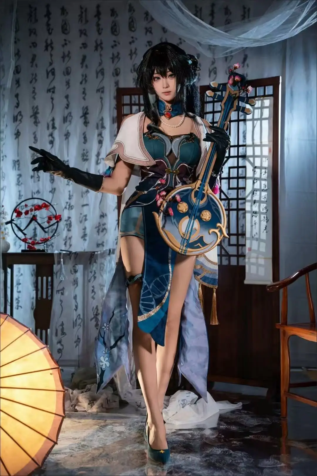 Ruan Mei Cos Pipa Qin Prop Model Game Honkai Star Rail Cosplay Prop Halloween Christmas Party Costume Accessories Comic Con Prop
Ruan Mei Cos Pipa Qin Prop Model Game Honkai Star Rail Cosplay Prop Halloween Christmas Party Costume Accessories Comic Con Prop