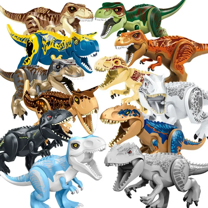 Handmade Jurassic Dinosaur Building Blocks Toys World Puzzle Disassembly Animal Rex Tyrannosaurus Rex Bull Dragon Kids Gift
Handmade Jurassic Dinosaur Building Blocks Toys World Puzzle Disassembly Animal Rex Tyrannosaurus Rex Bull Dragon Kids Gift