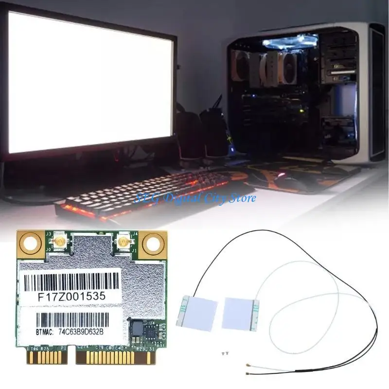 U75B BCM94352HMB 867MBPS WIFI CARD-CLAD-COMPATIBLE AW-CE123H BCM94352 MINI PCI-E Беспроводная сетевая карта WLAN WLAN
U75B BCM94352HMB 867MBPS WIFI CARD-CLAD-COMPATIBLE AW-CE123H BCM94352 MINI PCI-E Беспроводная сетевая карта WLAN WLAN