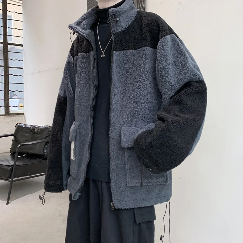 Зимняя утепленная хлопковая куртка для мужчин, модная уличная одежда свободного кроя, теплая хлопковая куртка из овечьего флиса для пар, молодежная модель
Зимняя утепленная хлопковая куртка для мужчин, модная уличная одежда свободного кроя, теплая хлопковая куртка из овечьего флиса для пар, молодежная модель