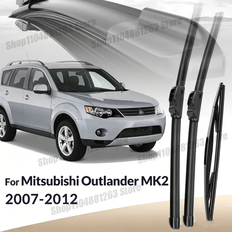 24"+21"+12" Wiper Blades Set For Mitsubishi Outlander 2 2007-2012 All Weather Window Replacement Parts
24"+21"+12" Wiper Blades Set For Mitsubishi Outlander 2 2007-2012 All Weather Window Replacement Parts