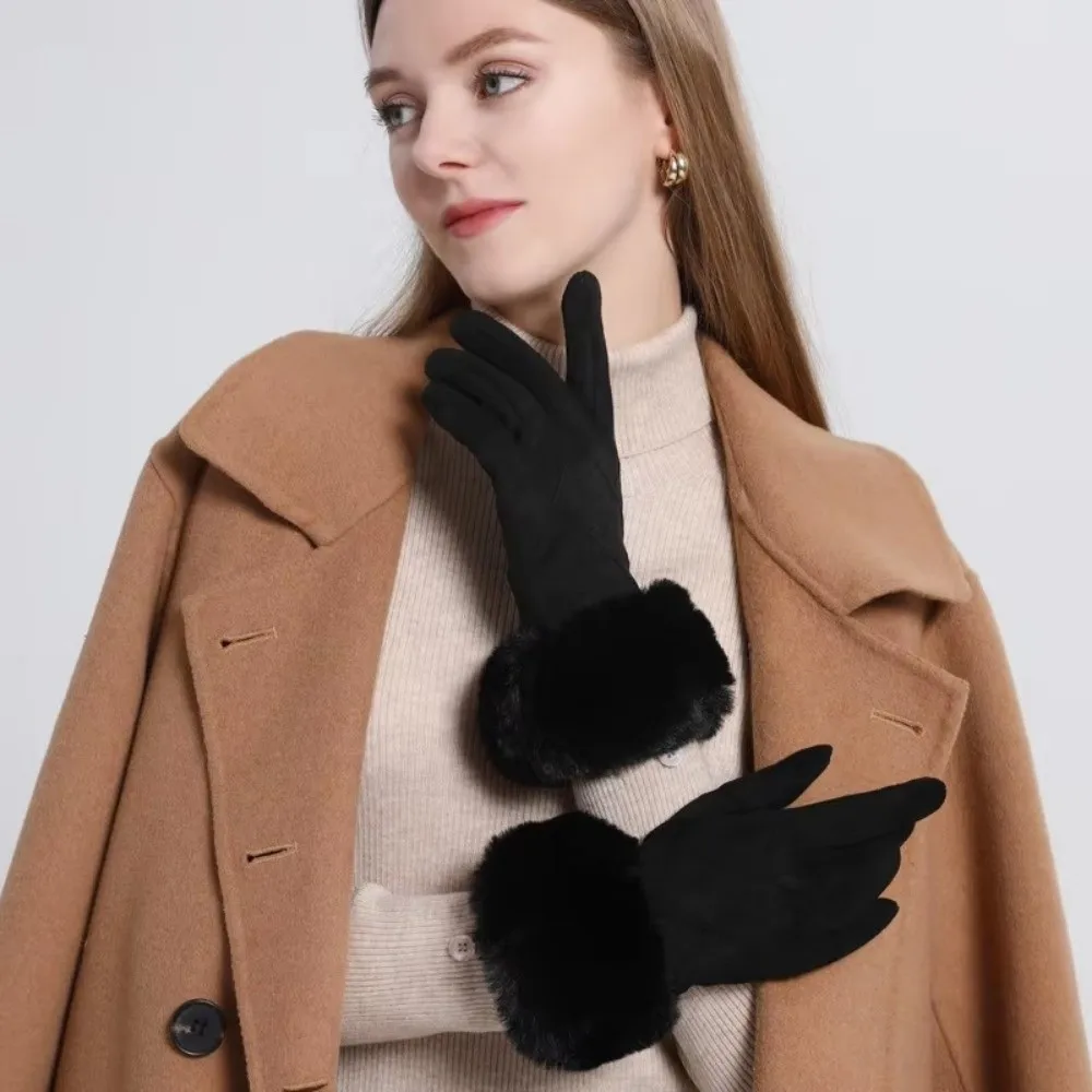 Женские зимние перчатки с сенсорным экраном, замшевые клетчатые перчатки на флисовой подкладке, ветрозащитные мягкие велосипедные варежки, сохраняющие тепло
Женские зимние перчатки с сенсорным экраном, замшевые клетчатые перчатки на флисовой подкладке, ветрозащитные мягкие велосипедные варежки, сохраняющие тепло