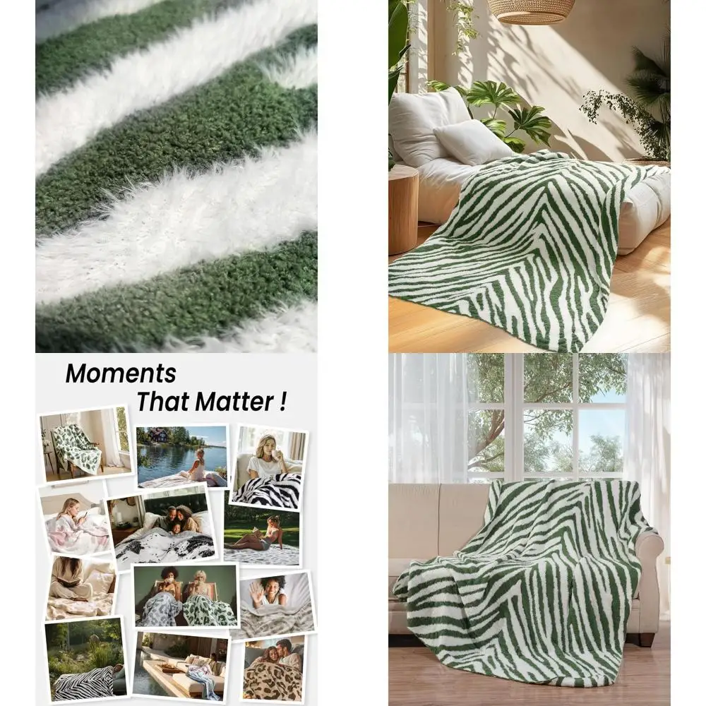 Уютное одеяло с рисунком зебры, мягкое и легкое для дома, зеленое, 60x80
Уютное одеяло с рисунком зебры, мягкое и легкое для дома, зеленое, 60x80