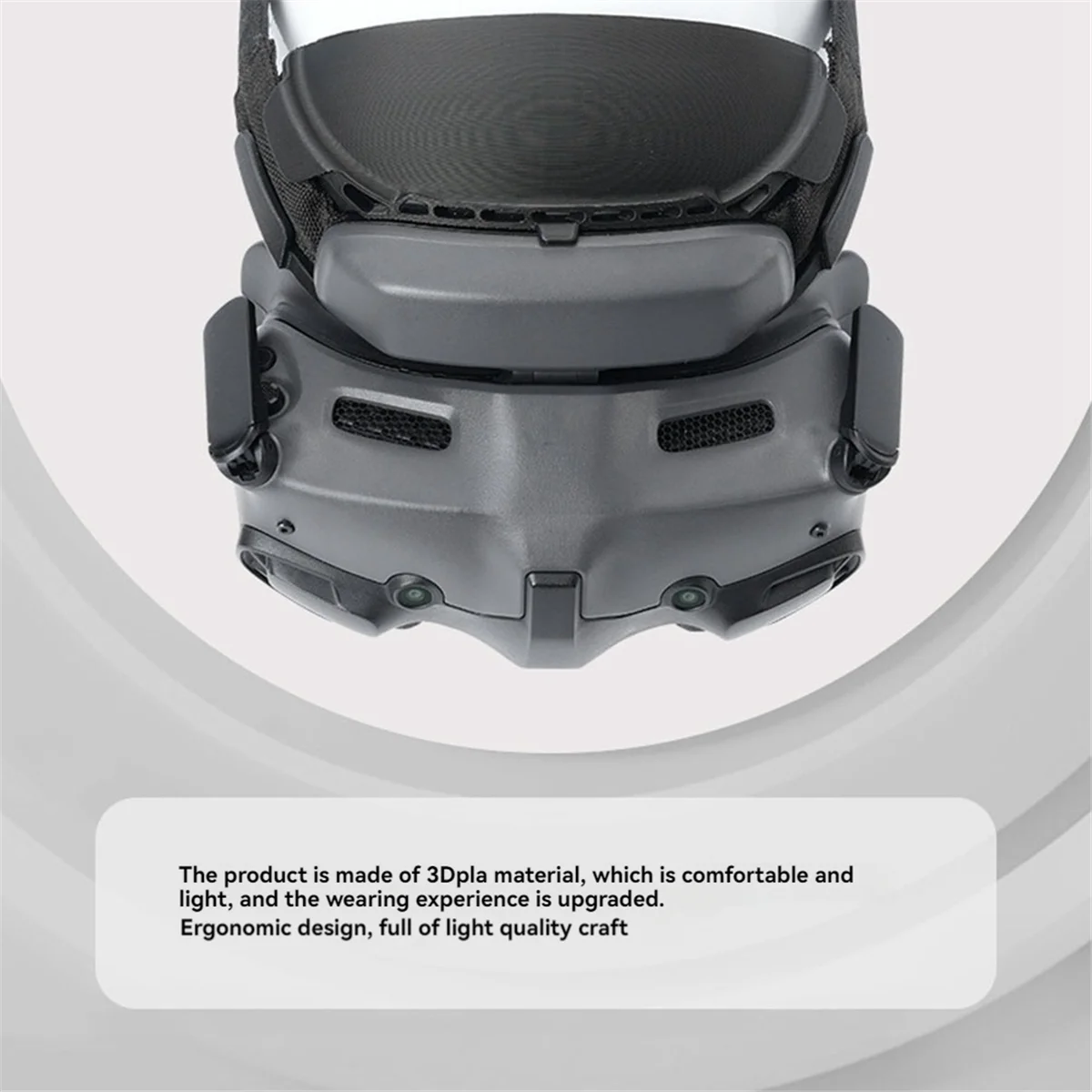 RISE VR Kit for DJI Goggles 3 Flying Glasses Forehead Headrest Mask for Avata 2 Crossover Accessories
RISE VR Kit for DJI Goggles 3 Flying Glasses Forehead Headrest Mask for Avata 2 Crossover Accessories
