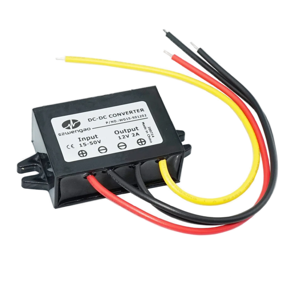 15-50V 15-80V to 12V 1A 2A 3A 5A Voltage Converter DC Power Adapter Converter Heavy Duty Transformer for Car Truck Vehicle Boat
15-50V 15-80V to 12V 1A 2A 3A 5A Voltage Converter DC Power Adapter Converter Heavy Duty Transformer for Car Truck Vehicle Boat