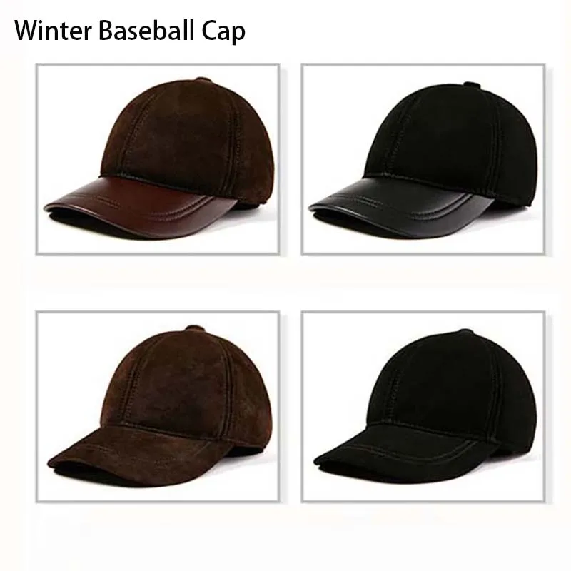 New Sports Style High Grade Sheepskin Baseball Cap For Men Fashion Peaked Cap Autumn Winter Warm Dad Cap For Middle-age Gifts
New Sports Style High Grade Sheepskin Baseball Cap For Men Fashion Peaked Cap Autumn Winter Warm Dad Cap For Middle-age Gifts
