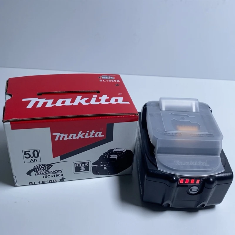 Makita Original 18V 6A Li-Ion Rechargeable Power Tools Battery with LED Light Compatible with LXT BL1860B BL1860 BL1850 Models
Makita Original 18V 6A Li-Ion Rechargeable Power Tools Battery with LED Light Compatible with LXT BL1860B BL1860 BL1850 Models