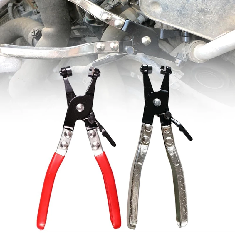 Professional Hose Clamp Pliers Repair Tool, Hose Clamp Tool for Removal and Installation Ring-Type or Flat-Band Hose Clamps
Professional Hose Clamp Pliers Repair Tool, Hose Clamp Tool for Removal and Installation Ring-Type or Flat-Band Hose Clamps