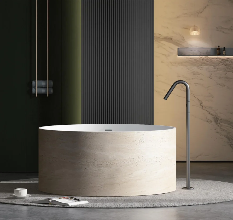 Ванна Meiyani Luxury: портативная отдельностоящая ванна из белого мрамора и искусственного камня для замачивания
Ванна Meiyani Luxury: портативная отдельностоящая ванна из белого мрамора и искусственного камня для замачивания