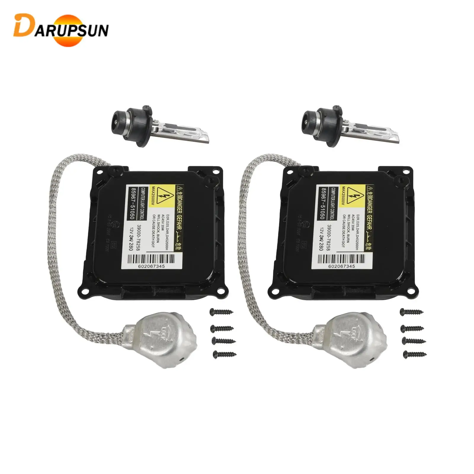 Ксеноновый балласт DARUPSUN HID D4R Комплект ламп модуль управления 85967-51040 для Prius 06-2009
Ксеноновый балласт DARUPSUN HID D4R Комплект ламп модуль управления 85967-51040 для Prius 06-2009
