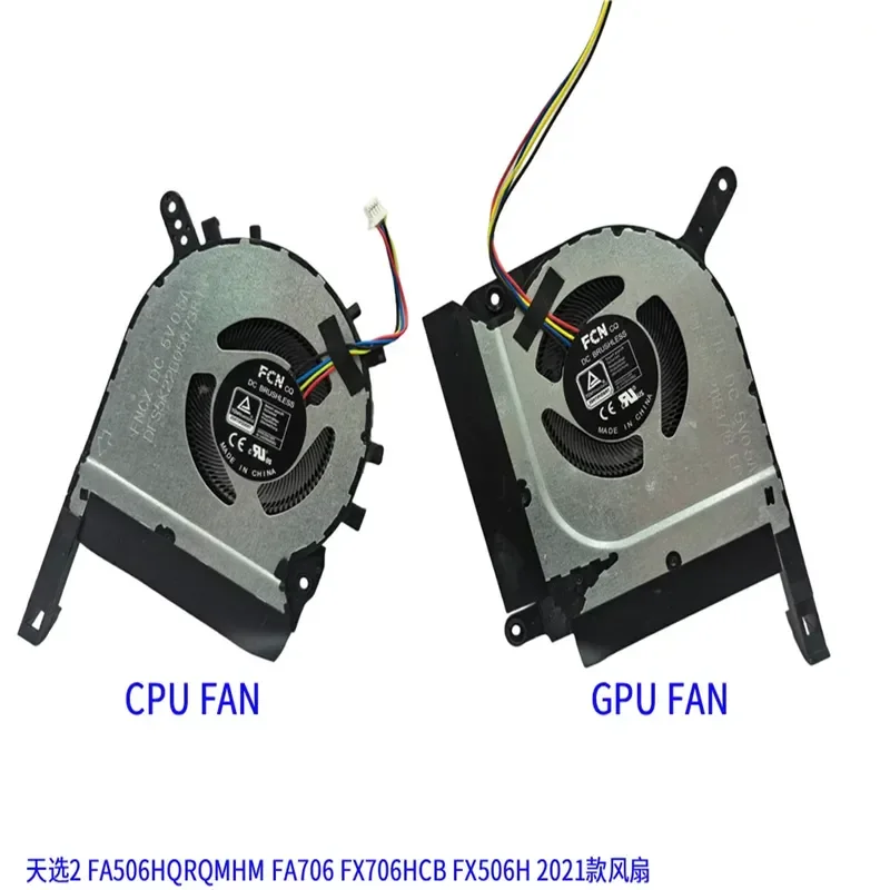For Sky Selection 2FA506 QR QM HM FA706 FX706HCB FX506H 2021 Laptop Cooling Fan Replacement
For Sky Selection 2FA506 QR QM HM FA706 FX706HCB FX506H 2021 Laptop Cooling Fan Replacement