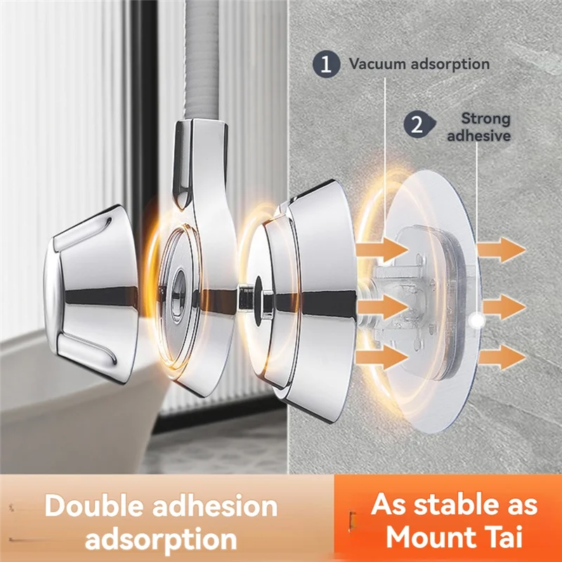 75STO-Punch Free Shower Head Holder Brackets Showerhead Support Adjustable Suction Cup Bath For Bathroom Accessories
75STO-Punch Free Shower Head Holder Brackets Showerhead Support Adjustable Suction Cup Bath For Bathroom Accessories