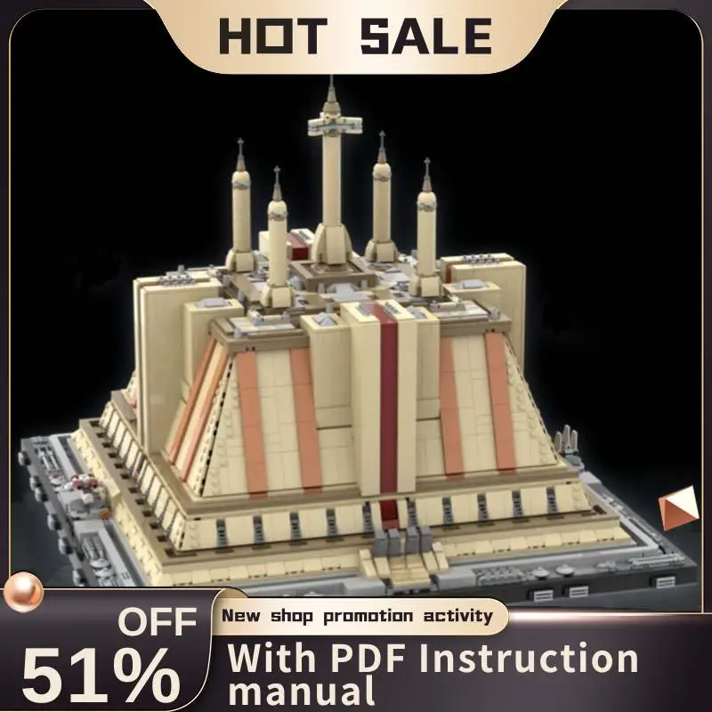 New 8480Pcs Famous Star Battle Movie Moc Jedl Temple Model Building Blocks Diy Creative Ideas Bricks Toy Christmas Birthday Gift
New 8480Pcs Famous Star Battle Movie Moc Jedl Temple Model Building Blocks Diy Creative Ideas Bricks Toy Christmas Birthday Gift