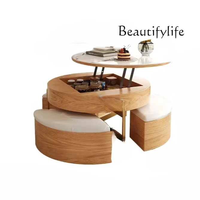 round Lifting Tea Table Stone Plate Modern Simple Home Multifunctional Storage Tea Table and Chair
round Lifting Tea Table Stone Plate Modern Simple Home Multifunctional Storage Tea Table and Chair