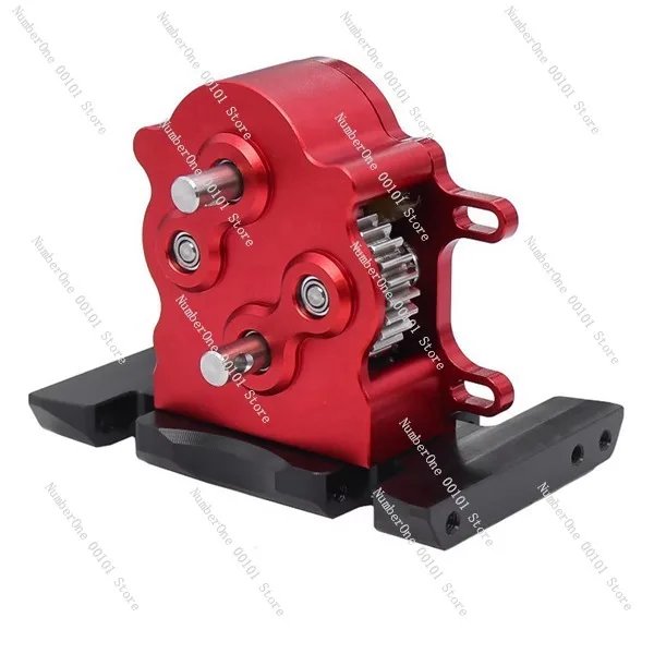 LCG Dual Motor Gearbox, Red Aluminum Alloy Fits 1/10 RC Crawler Car
LCG Dual Motor Gearbox, Red Aluminum Alloy Fits 1/10 RC Crawler Car