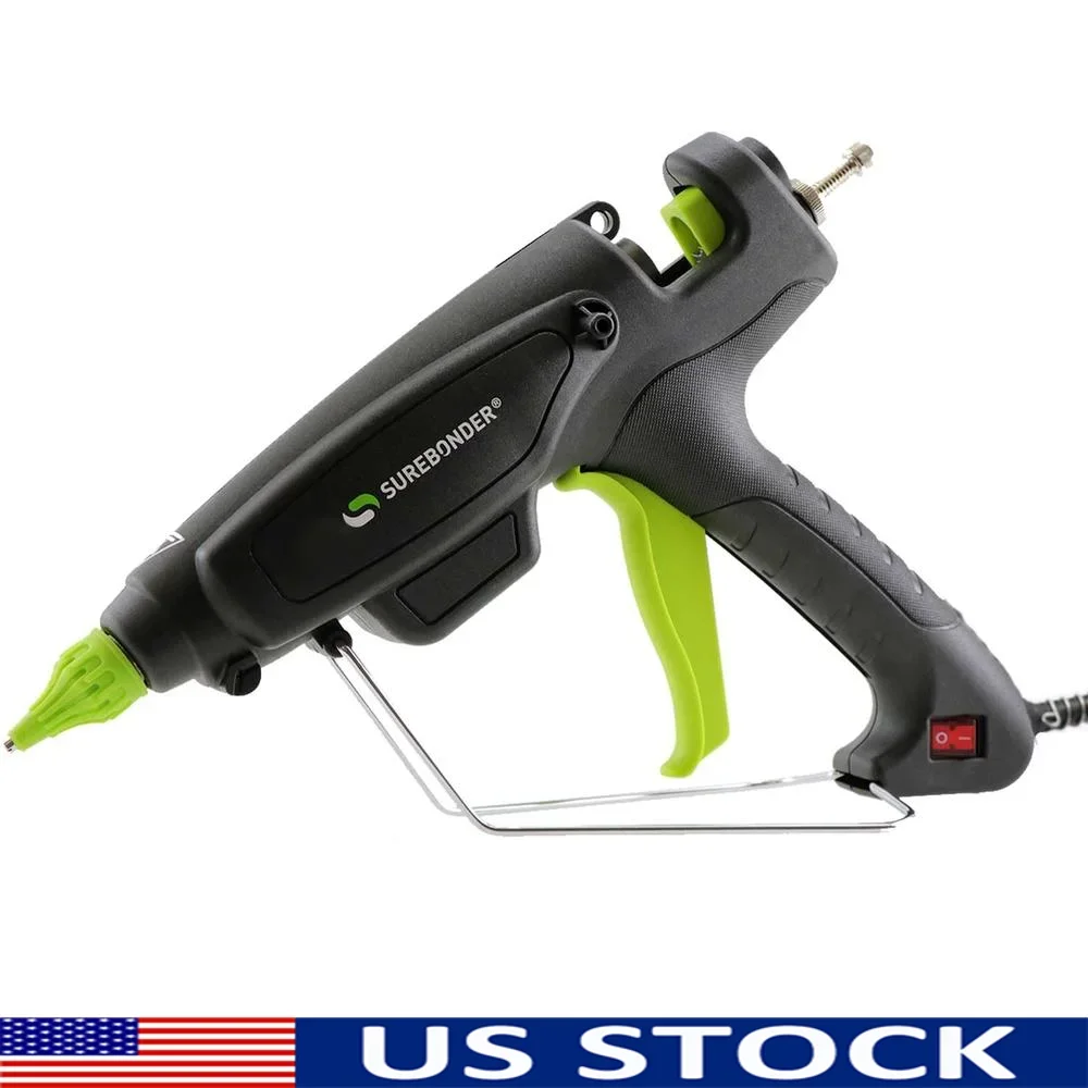 Professional High Temp Hot Glue Gun 220W 7/16" Heavy Duty Ergonomic Design 380°F 120V
Professional High Temp Hot Glue Gun 220W 7/16" Heavy Duty Ergonomic Design 380°F 120V