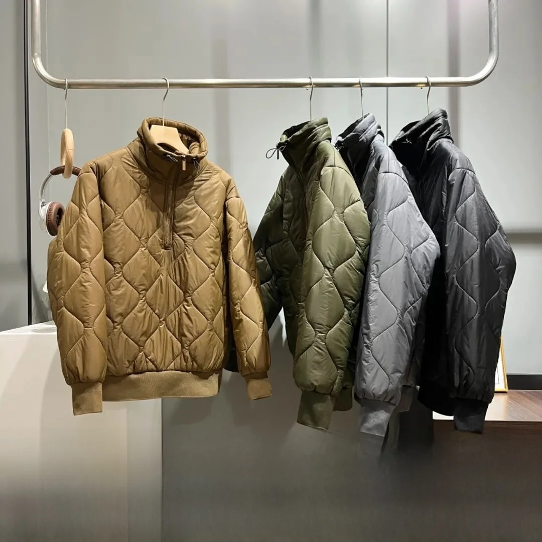 Super Thi Quilted Cotton Hoodie f Zip Warm Winter Jaet for Men Youth Faion Stand Fit Long Sve Hooded Coat
Super Thi Quilted Cotton Hoodie f Zip Warm Winter Jaet for Men Youth Faion Stand Fit Long Sve Hooded Coat