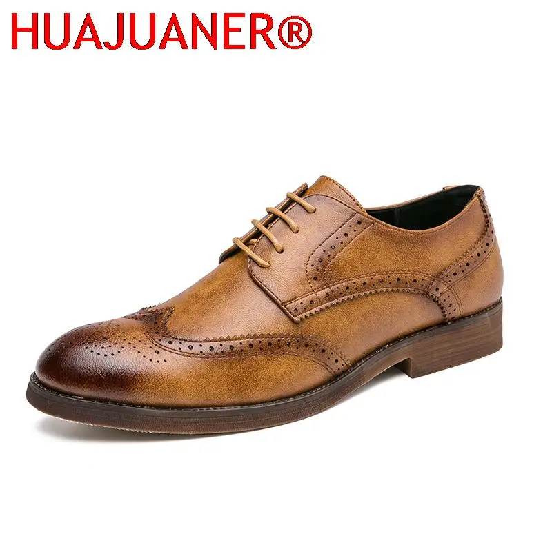 Handmade Mens Oxford Shoes Casual Leather Brogue Men's Shoes Classic Business Formal Dress Shoes for Men Vintage Flats Big Size
Handmade Mens Oxford Shoes Casual Leather Brogue Men's Shoes Classic Business Formal Dress Shoes for Men Vintage Flats Big Size