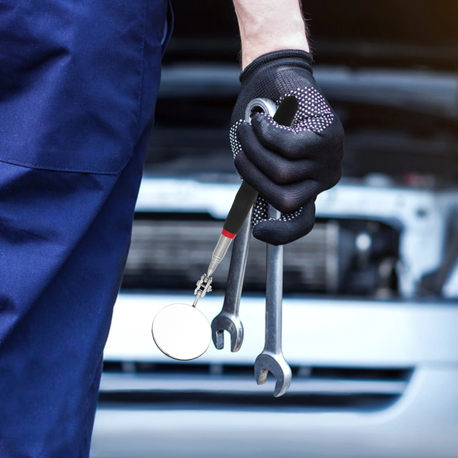 Chassis Inspection Mirror Automotive Extendable Telescoping Reflective Rotating Magnetic Scratch Resistant Repair Tools Vehicle
Chassis Inspection Mirror Automotive Extendable Telescoping Reflective Rotating Magnetic Scratch Resistant Repair Tools Vehicle