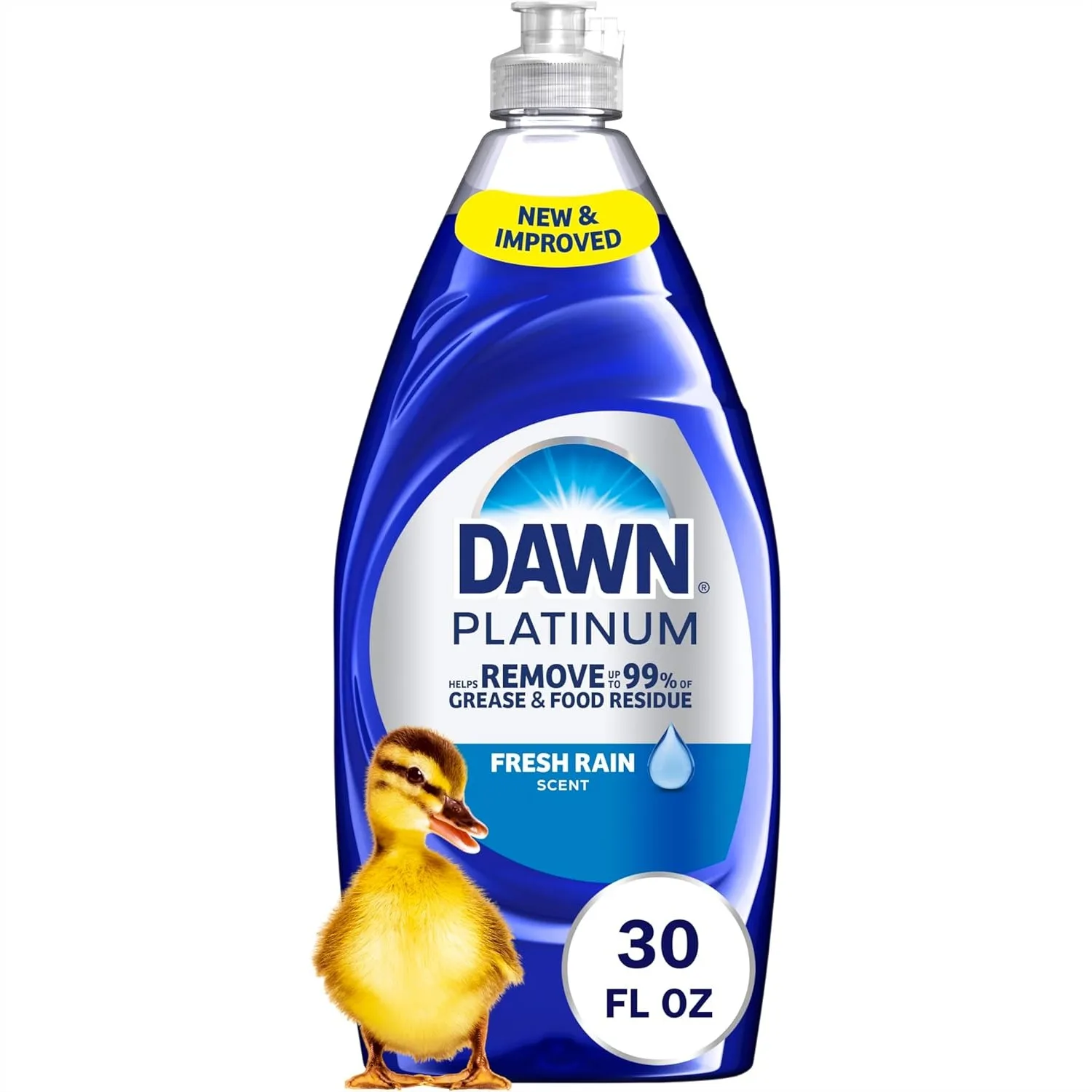 Liquid Dish Soap for Tough Grease Removal, Fresh Rain Scent, Powerful Dishwashing Liquid, 30 oz
Liquid Dish Soap for Tough Grease Removal, Fresh Rain Scent, Powerful Dishwashing Liquid, 30 oz