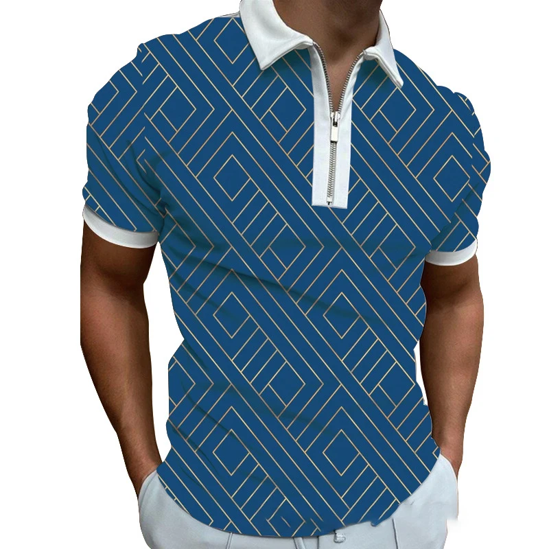 Summer Men Vintage Polo Shirt For Male Jogging Sport Streetwear Fashion 3D Print Oversize Casual Polo Blouse Short Sleeve Tee
Summer Men Vintage Polo Shirt For Male Jogging Sport Streetwear Fashion 3D Print Oversize Casual Polo Blouse Short Sleeve Tee