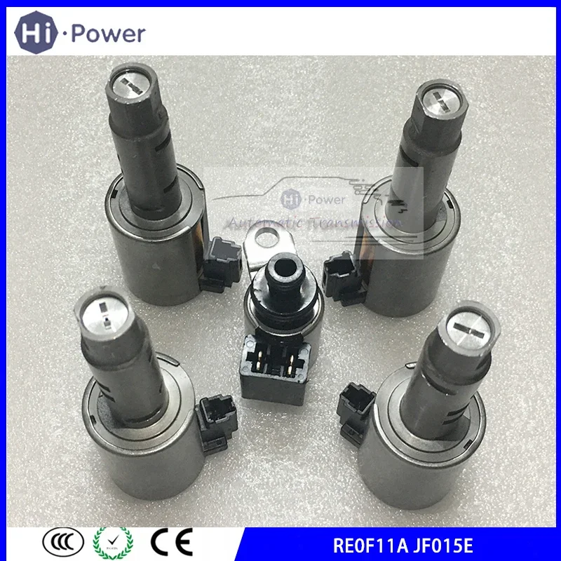 Genuine RE0F11A JF015E CVT Transmission Solenoid 5PCS For Nissan Sentra for Chevrolet Spark for Suzuki Swift Gearbox Valve Body
Genuine RE0F11A JF015E CVT Transmission Solenoid 5PCS For Nissan Sentra for Chevrolet Spark for Suzuki Swift Gearbox Valve Body