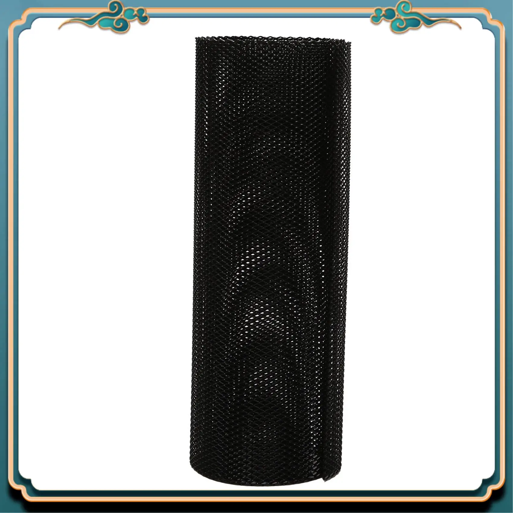 Latest 100X33CM Car Grill Mesh Sheet, Black Painted Aluminum Alloy Grille Mesh Roll, 4 X 8 Mm Rhombic-Shape Grids
Latest 100X33CM Car Grill Mesh Sheet, Black Painted Aluminum Alloy Grille Mesh Roll, 4 X 8 Mm Rhombic-Shape Grids