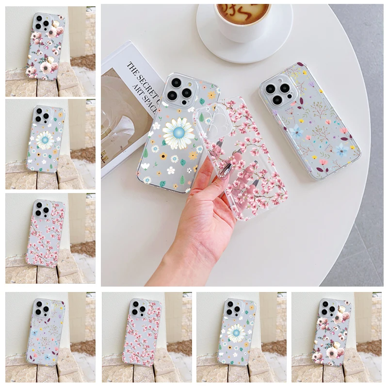 Flowers and Branches Phone Case For IPhone 17 Pro Max 16 17 15 Pro 14 13Plus 12Mini 11 16E 17Air Cases Transparent Soft Covers
Flowers and Branches Phone Case For IPhone 17 Pro Max 16 17 15 Pro 14 13Plus 12Mini 11 16E 17Air Cases Transparent Soft Covers