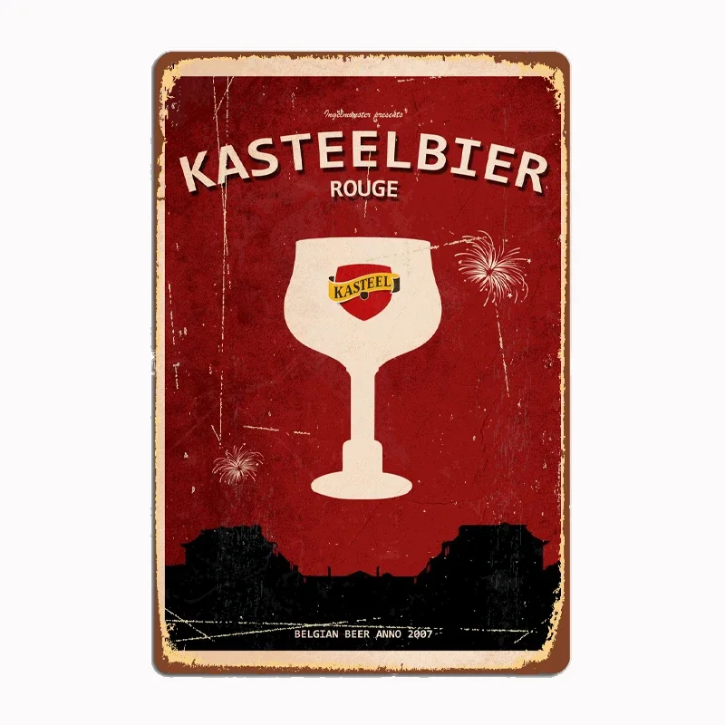 Kasteelbier Rouge Metal Sign Mural Painting Cinema Living Room Cinema Funny Tin Poster Retro Man Cave Home Tavern
Kasteelbier Rouge Metal Sign Mural Painting Cinema Living Room Cinema Funny Tin Poster Retro Man Cave Home Tavern