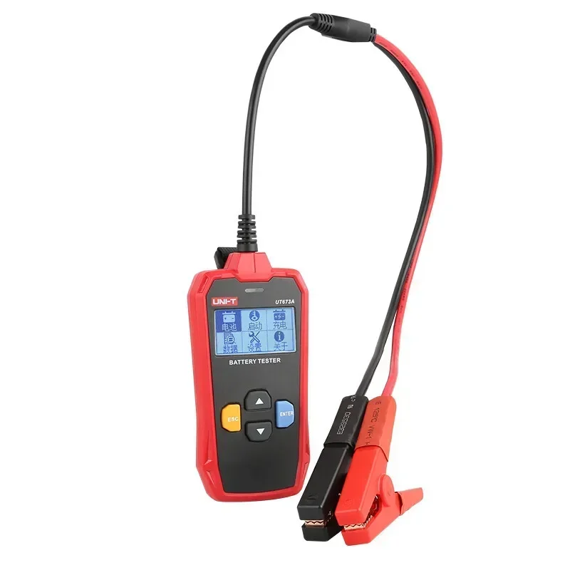 UniT ut673A car battery tester charger analyzer voltage battery test charging scanner start test system
UniT ut673A car battery tester charger analyzer voltage battery test charging scanner start test system