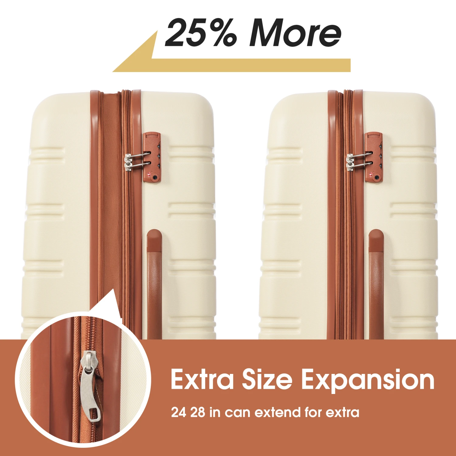 Hardshell Luggage Sets 24inches + Bag Spinner Suitcase with TSA Lock Lightweight
Hardshell Luggage Sets 24inches + Bag Spinner Suitcase with TSA Lock Lightweight