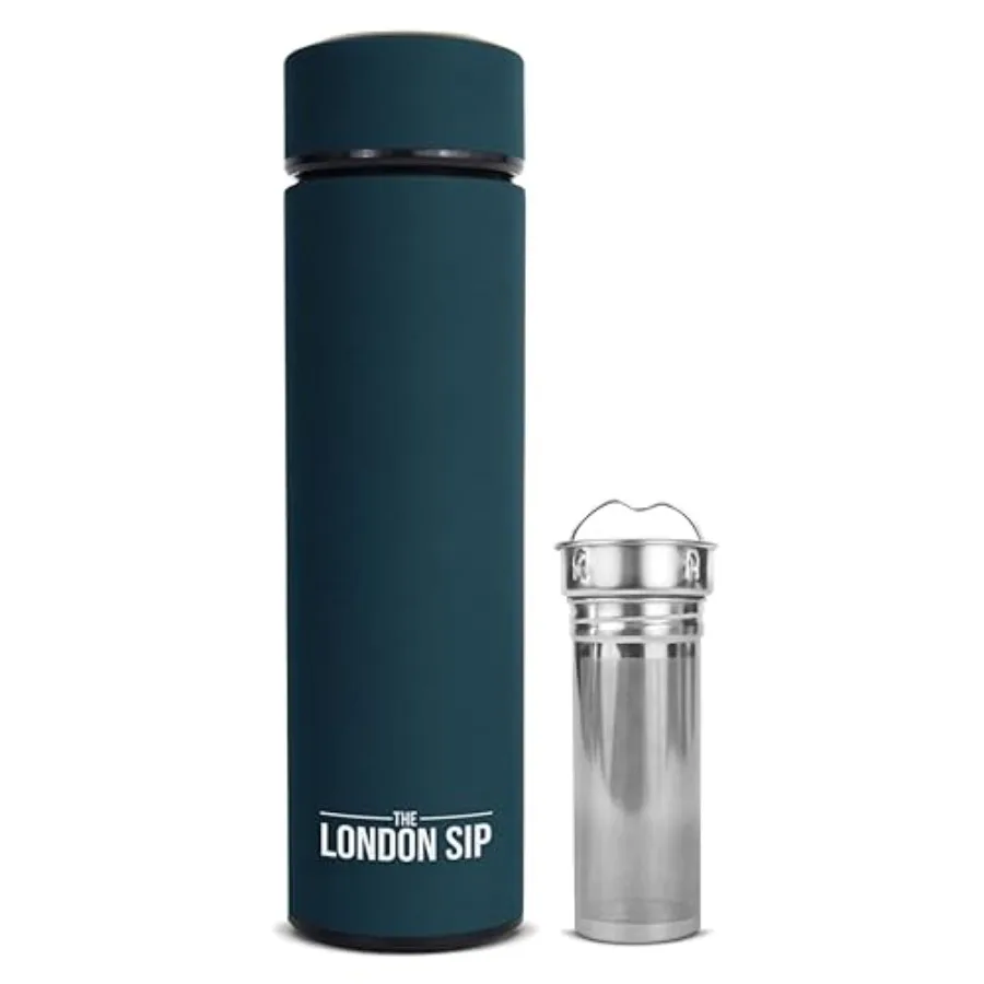 London Sip Multi-Purpose Tea Infuser Travel Mug and Tumbler Fruit Infuser Flask Hot and Cold Double Wall Stainless Steel Thermo
London Sip Multi-Purpose Tea Infuser Travel Mug and Tumbler Fruit Infuser Flask Hot and Cold Double Wall Stainless Steel Thermo