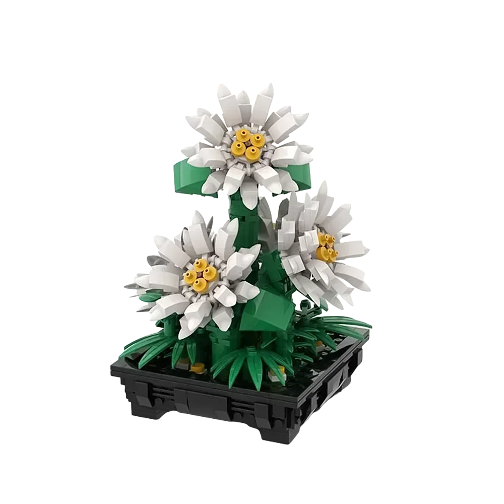 Gobricks MOC Daisies Bouquet Bricks Office Home Decoration Potted Daisies Garden House Plant Assembly Building Blocks Toys Gift
Gobricks MOC Daisies Bouquet Bricks Office Home Decoration Potted Daisies Garden House Plant Assembly Building Blocks Toys Gift