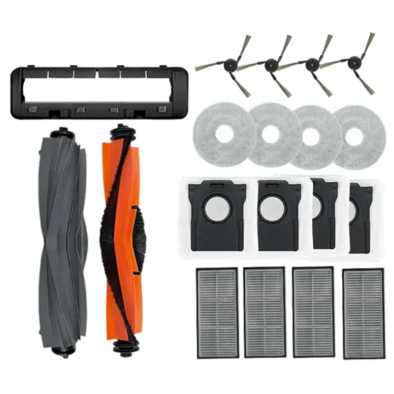 HOT!-For Dreame Bot X40 Ultra Robot Vacuum Cleaner Spare Accessory Parts Kit Rubber Main Side Brush, Filter, Mop Rag
HOT!-For Dreame Bot X40 Ultra Robot Vacuum Cleaner Spare Accessory Parts Kit Rubber Main Side Brush, Filter, Mop Rag