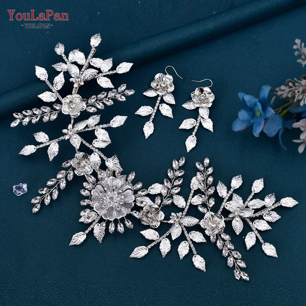 YouLaPan Alloy Leaves Headband Set Bridal Wedding Handmade Rhinestone Flower Hairpiece Fashion Crystal Jewelry Accessories HP509
YouLaPan Alloy Leaves Headband Set Bridal Wedding Handmade Rhinestone Flower Hairpiece Fashion Crystal Jewelry Accessories HP509