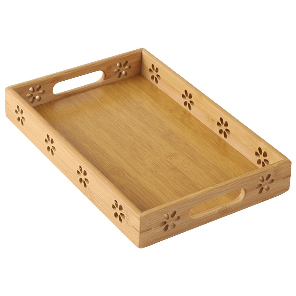 Bamboo Rectangular Tea Snack Serving Tray Party Fruit Nuts Household Decorative Food Tray Easy Clean Material Simple
Bamboo Rectangular Tea Snack Serving Tray Party Fruit Nuts Household Decorative Food Tray Easy Clean Material Simple