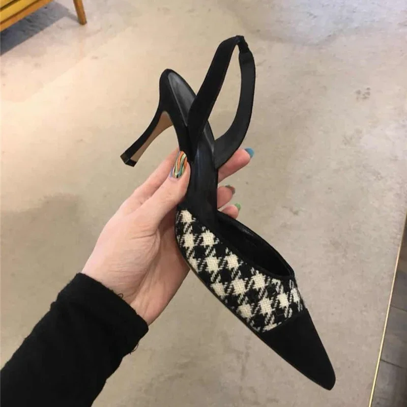 Pop Pointed High Heels Women's Summer 2025 New Sandals Back Tripple Strap Stiletto Bag Head Sandals
Pop Pointed High Heels Women's Summer 2025 New Sandals Back Tripple Strap Stiletto Bag Head Sandals